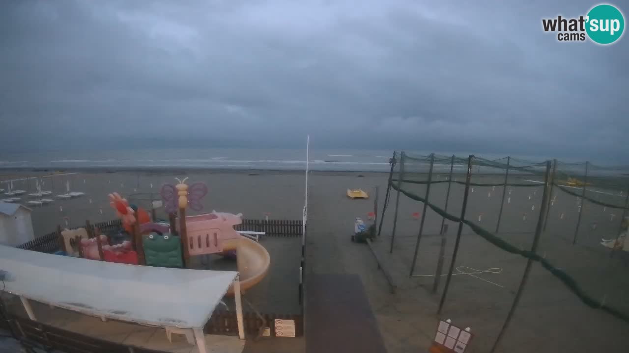 Webcam météo de Riccione – Plage Zona 3