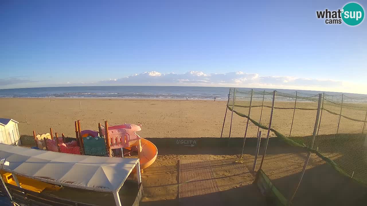 Webcam météo de Riccione – Plage Zona 3