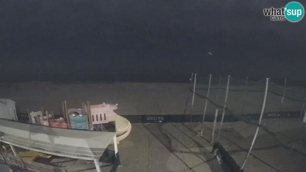 Webcam météo de Riccione – Plage Zona 3