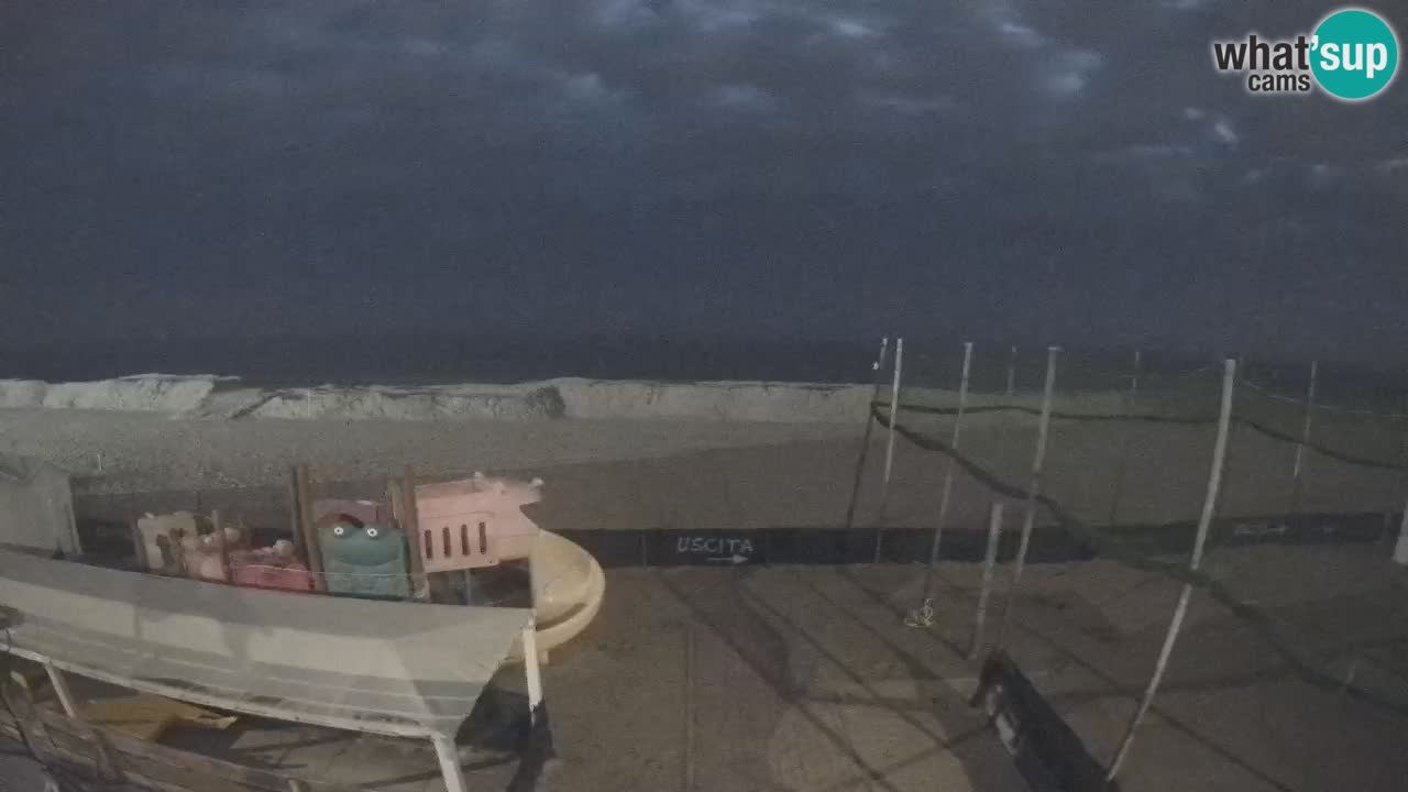 Webcam météo de Riccione – Plage Zona 3