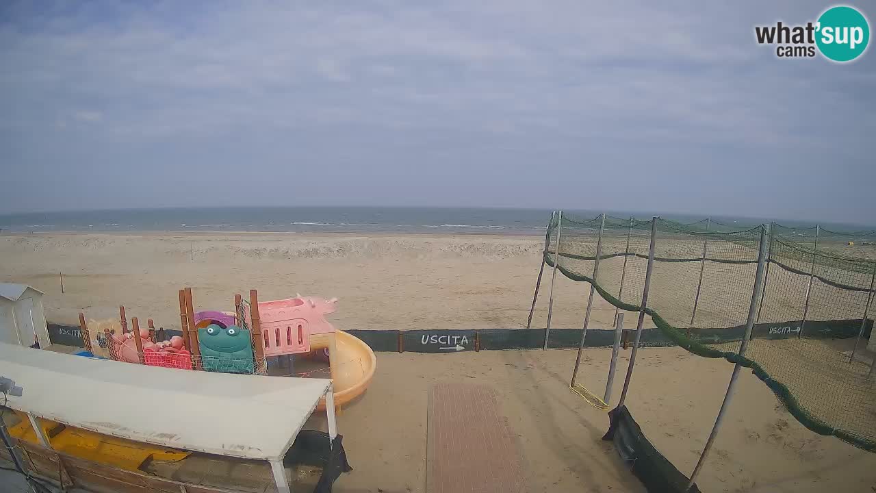 Webcam météo de Riccione – Plage Zona 3