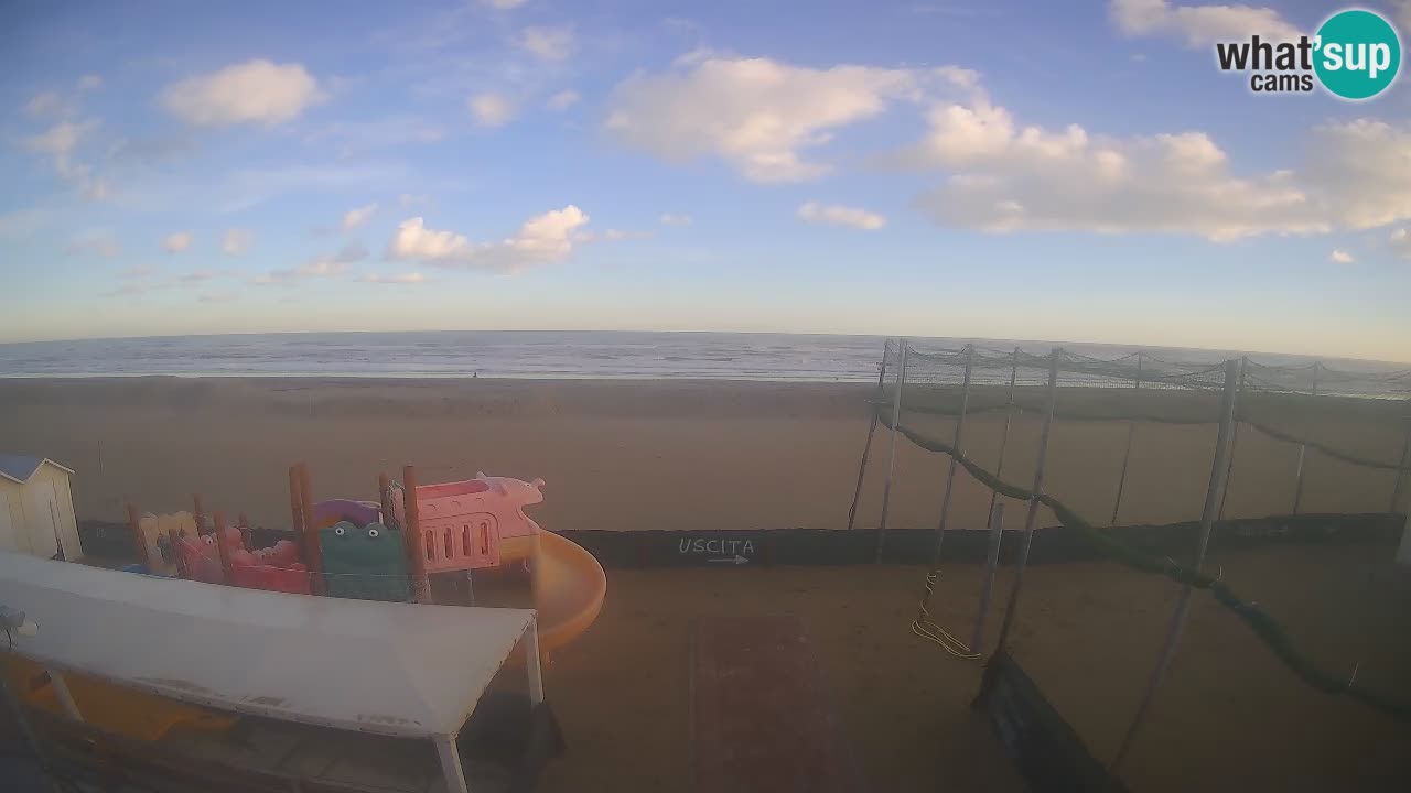 Webcam météo de Riccione – Plage Zona 3