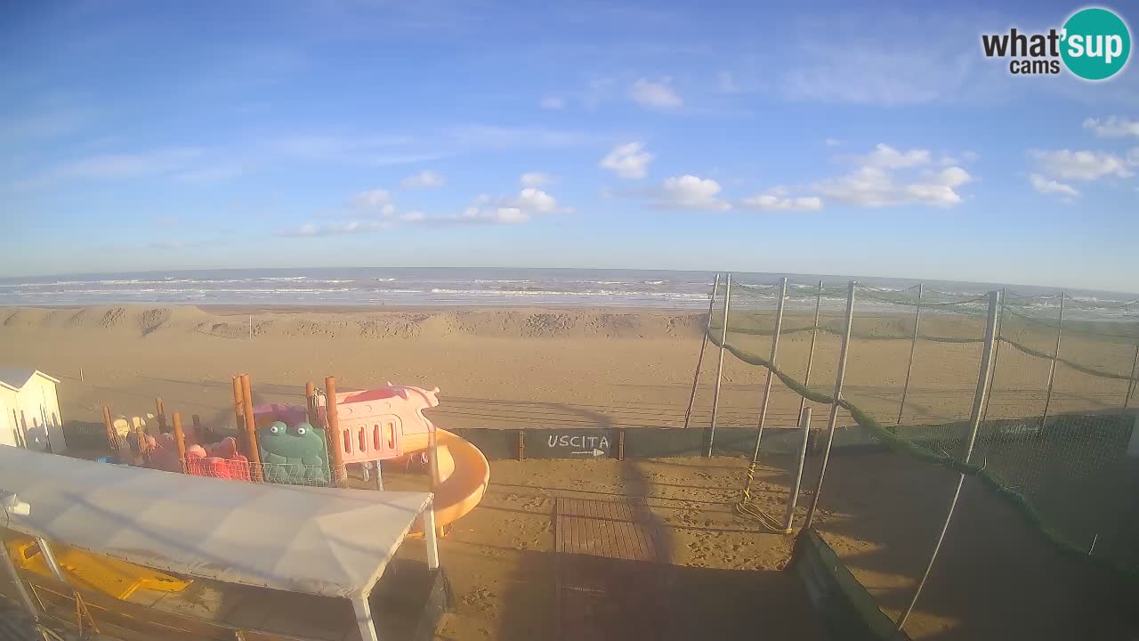 Webcam météo de Riccione – Plage Zona 3