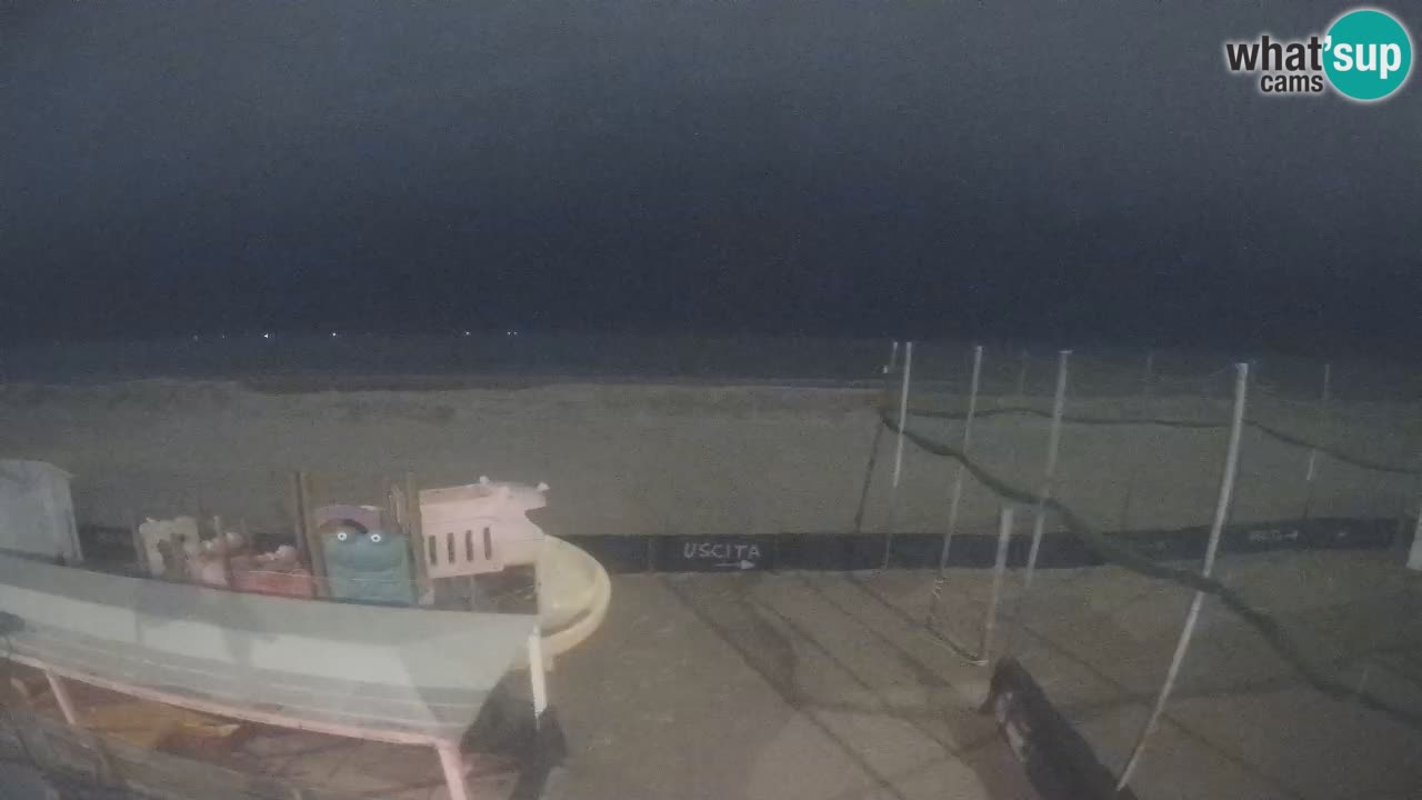 Webcam météo de Riccione – Plage Zona 3