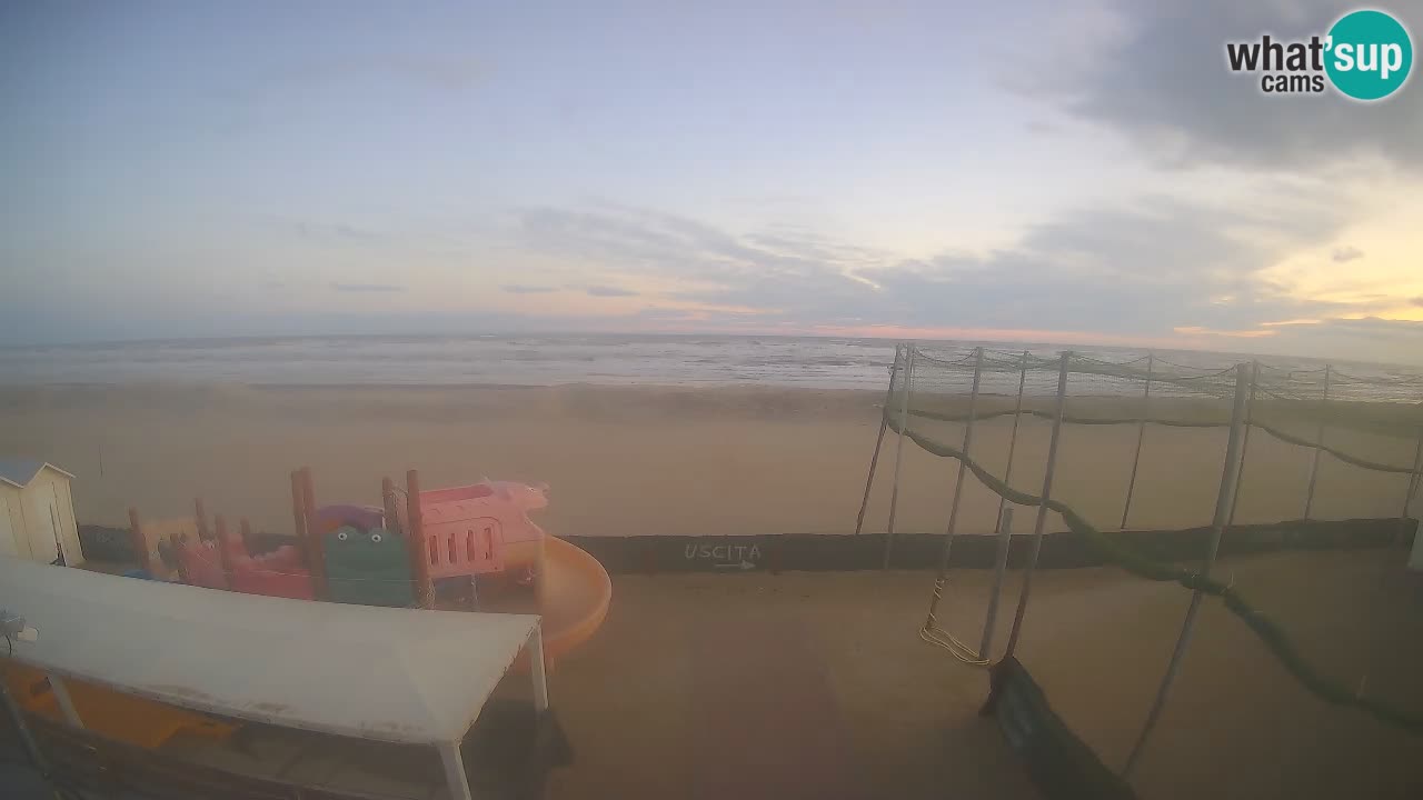 Webcam météo de Riccione – Plage Zona 3