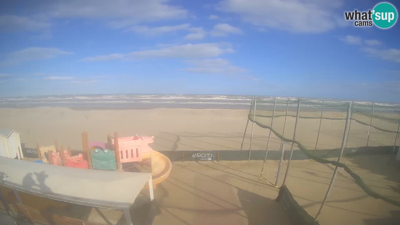 Webcam météo de Riccione – Plage Zona 3