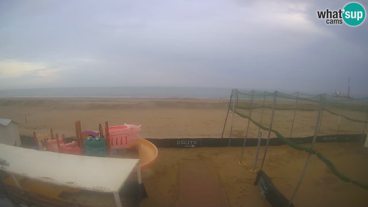 Webcam météo de Riccione – Plage Zona 3