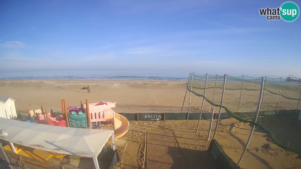 Webcam météo de Riccione – Plage Zona 3