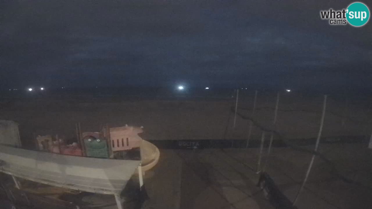 Webcam météo de Riccione – Plage Zona 3