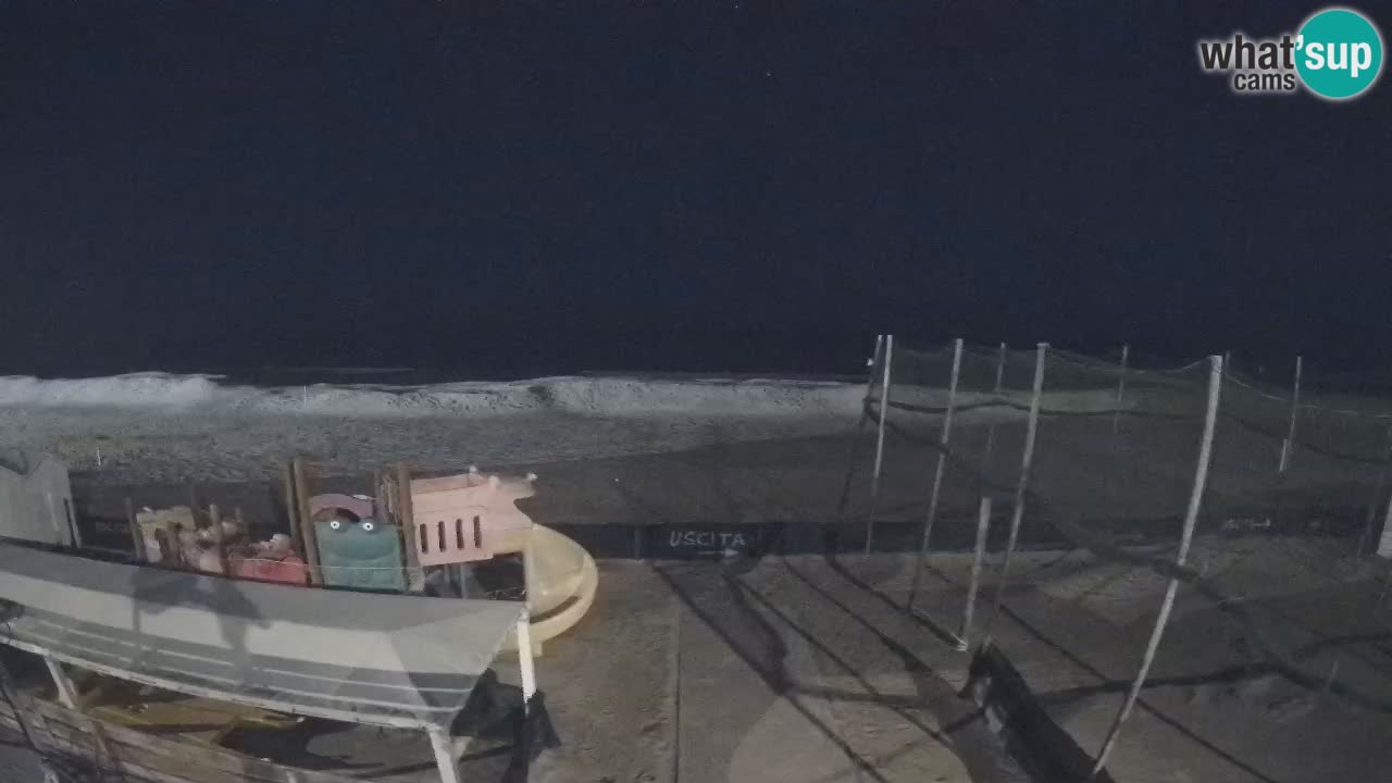 Webcam météo de Riccione – Plage Zona 3