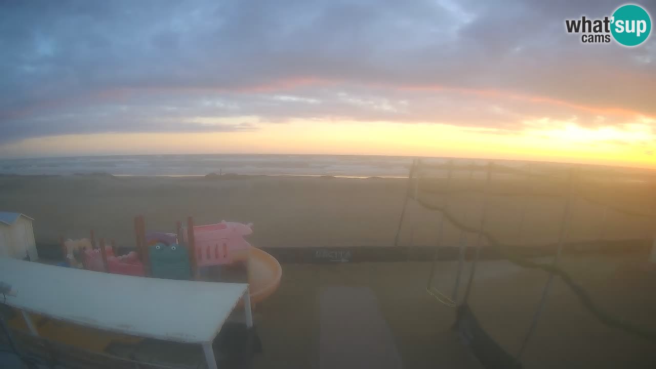 Webcam météo de Riccione – Plage Zona 3