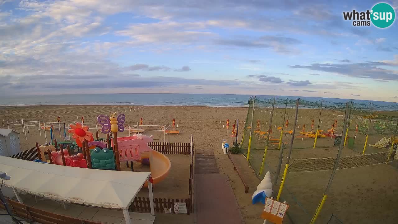 Riccione web kamera – Plaža Zona 3