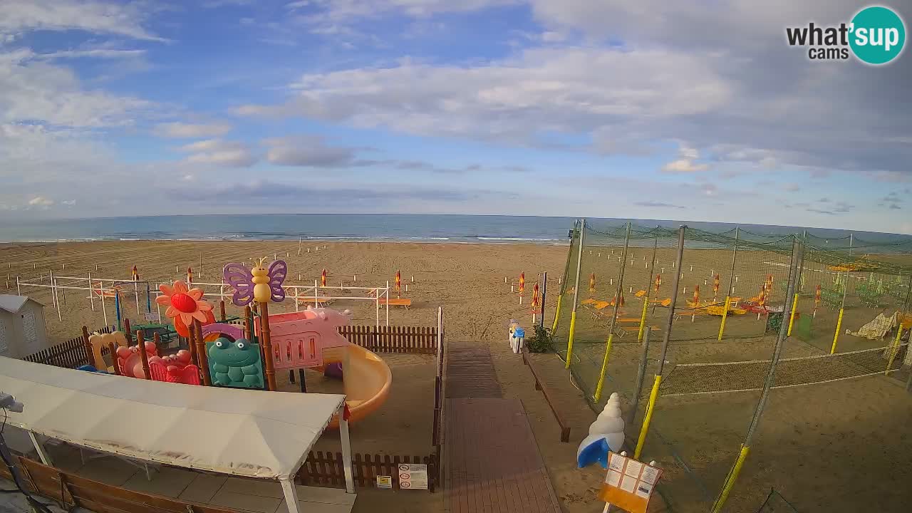 Webcam météo de Riccione – Plage Zona 3