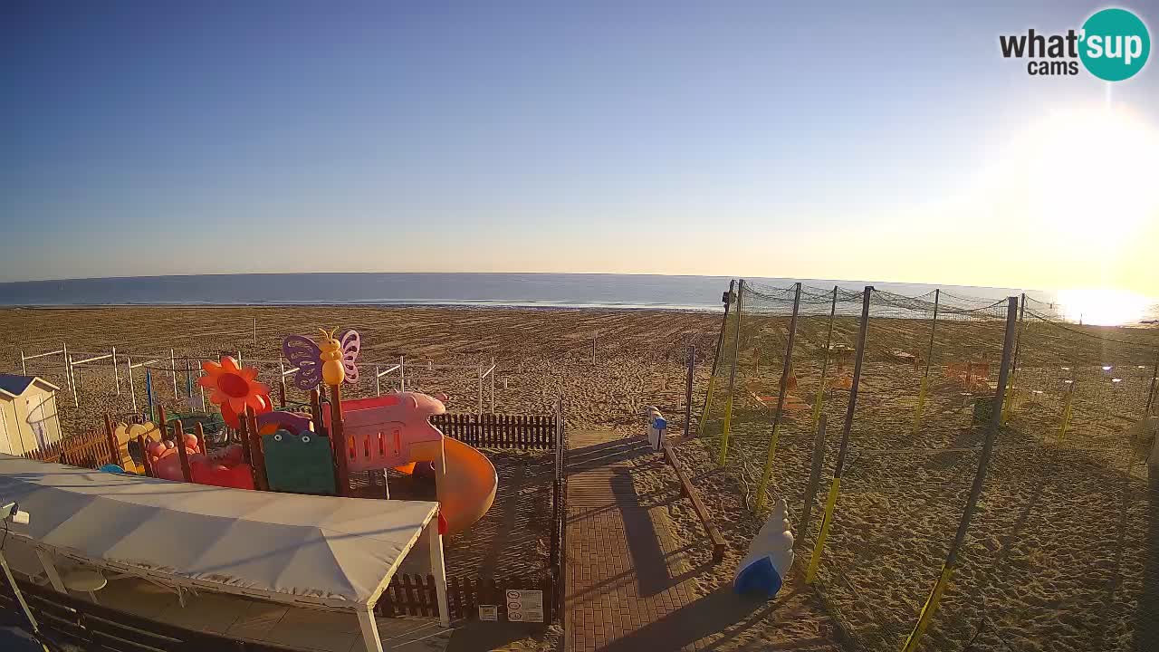 Webcam météo de Riccione – Plage Zona 3
