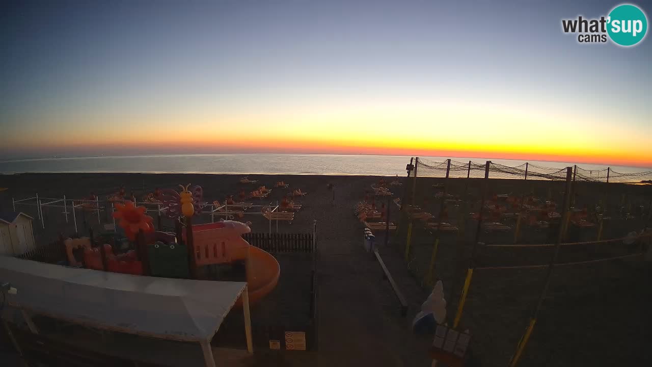Webcam météo de Riccione – Plage Zona 3