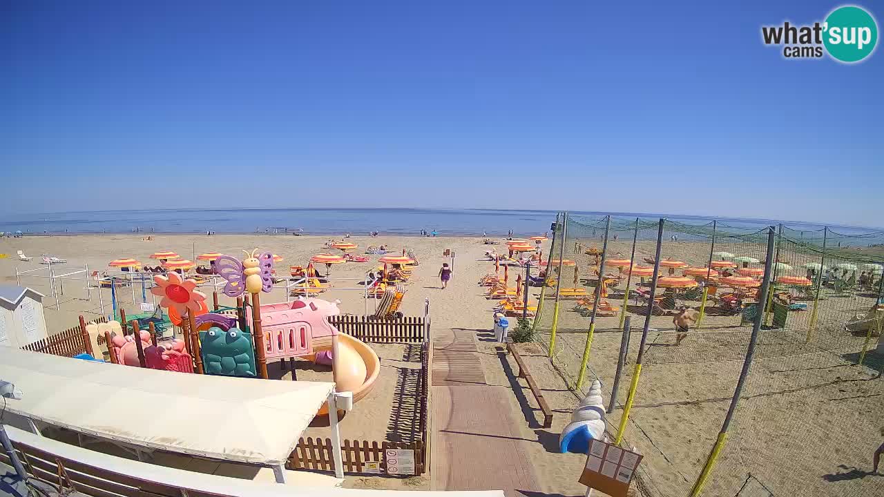 Riccione web kamera – Plaža Zona 3