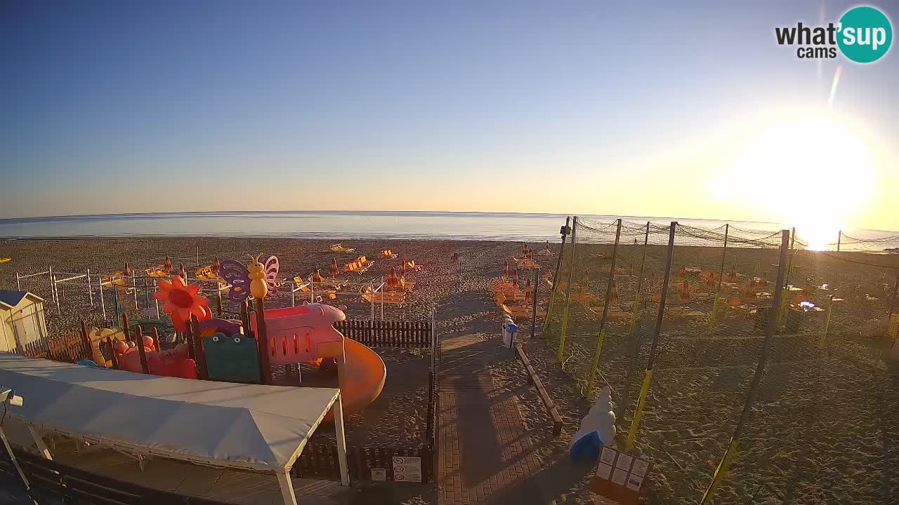 Webcam météo de Riccione – Plage Zona 3