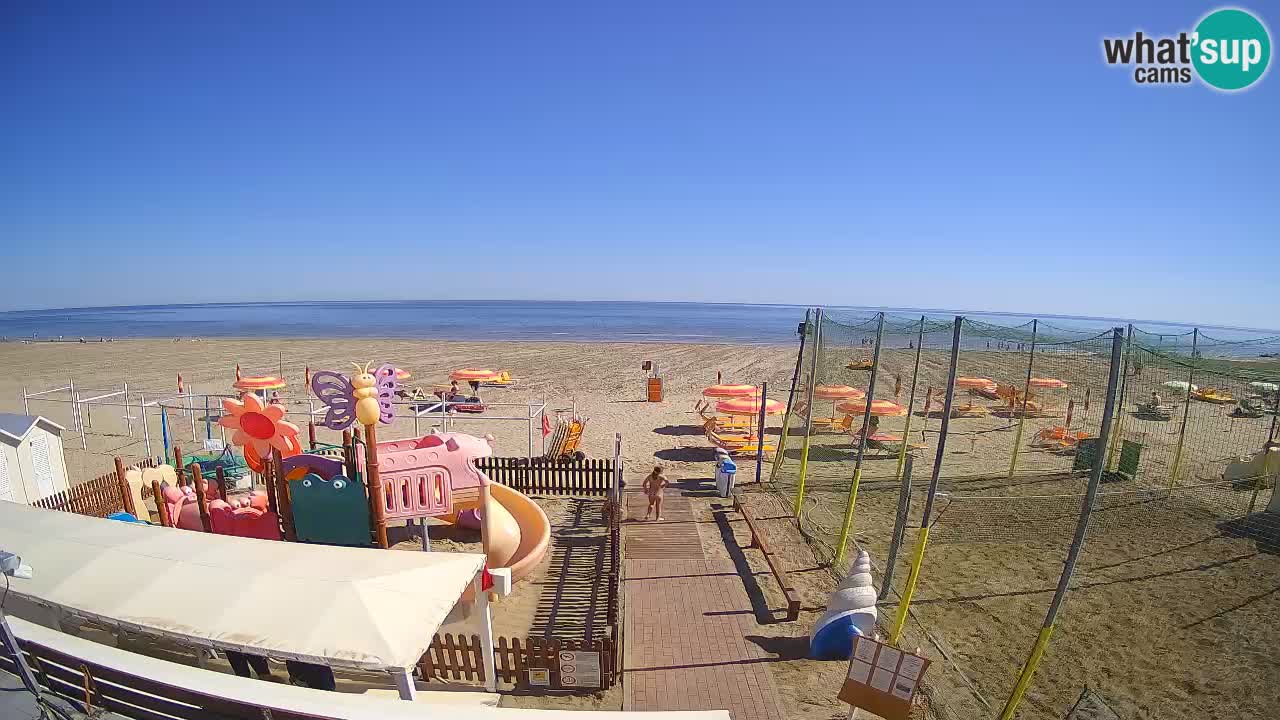 Riccione web kamera – Plaža Zona 3