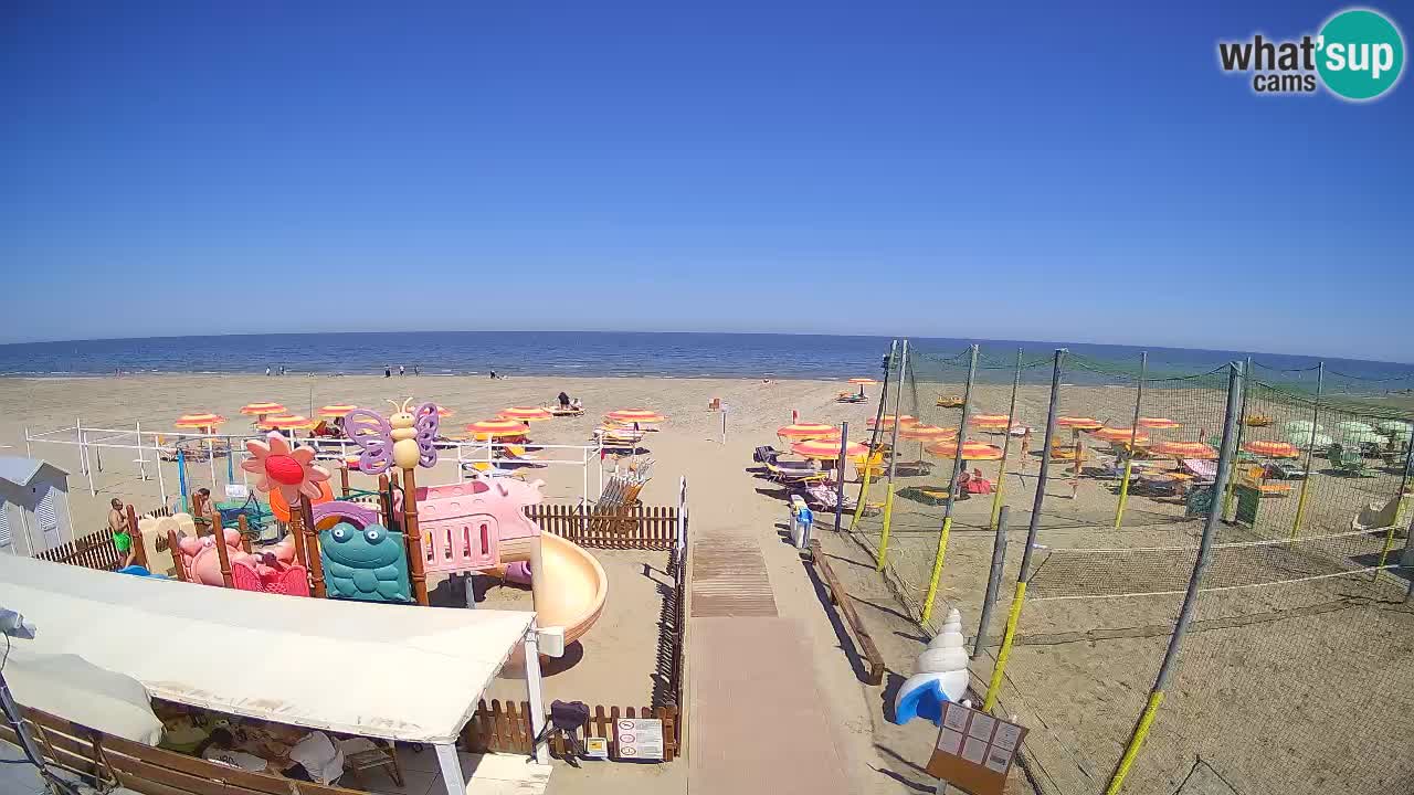 Riccione web kamera – Plaža Zona 3