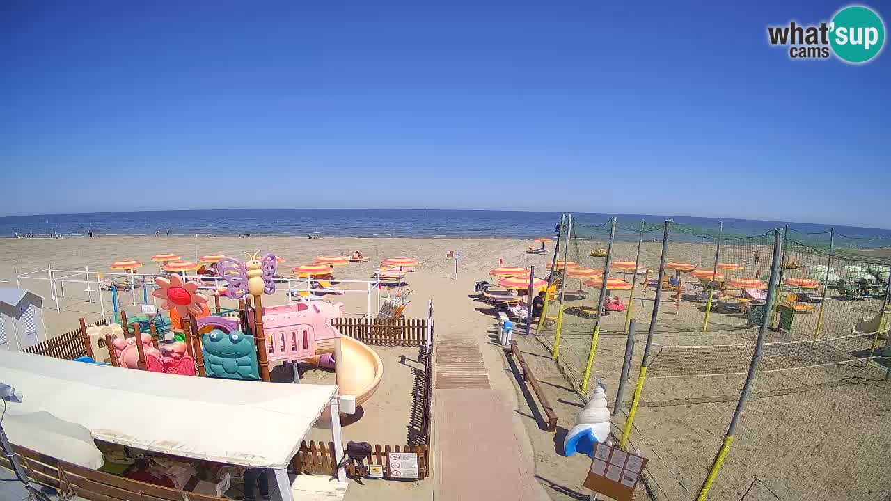Riccione web kamera – Plaža Zona 3