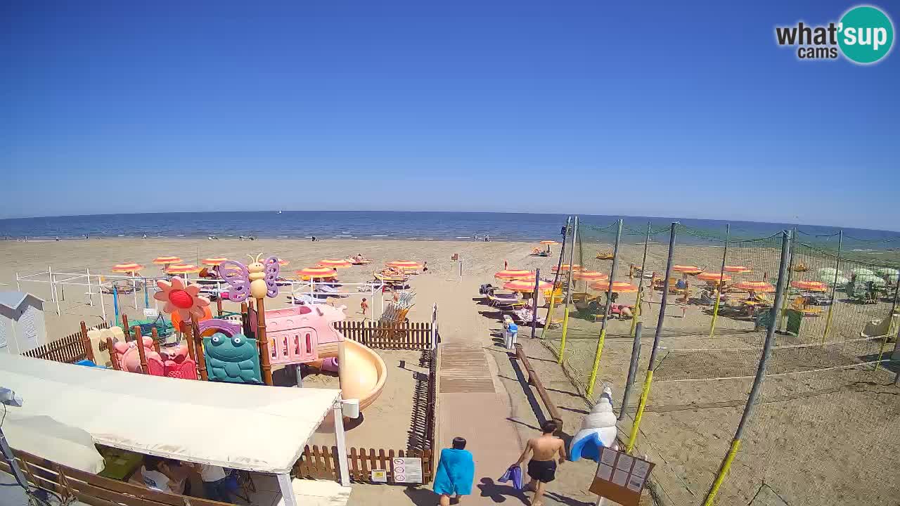 Riccione web kamera – Plaža Zona 3