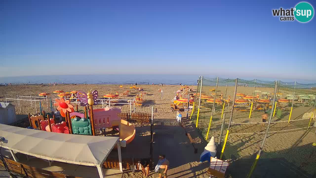 Webcam météo de Riccione – Plage Zona 3