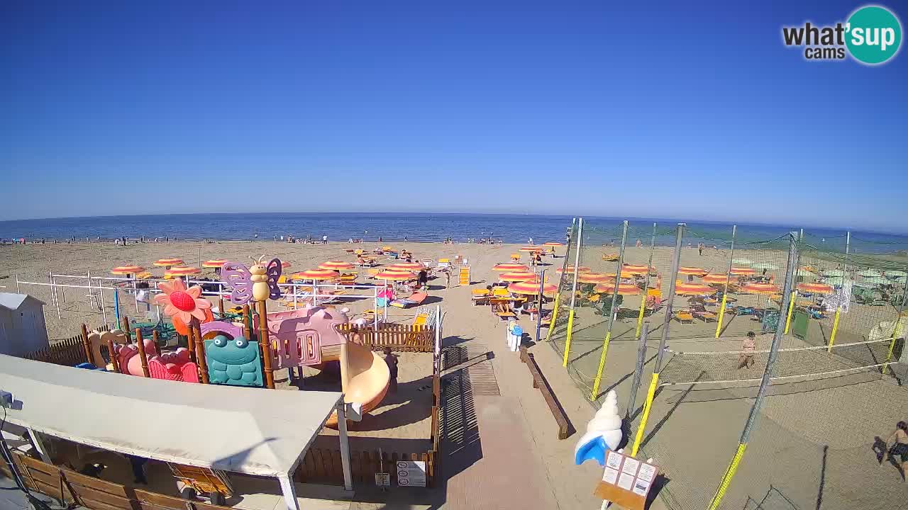 Riccione web kamera – Plaža Zona 3