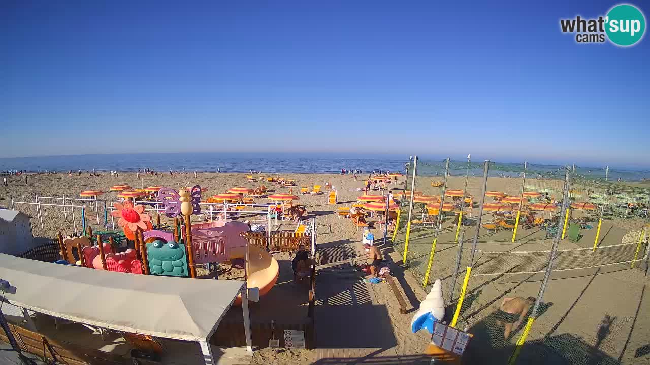 Webcam météo de Riccione – Plage Zona 3