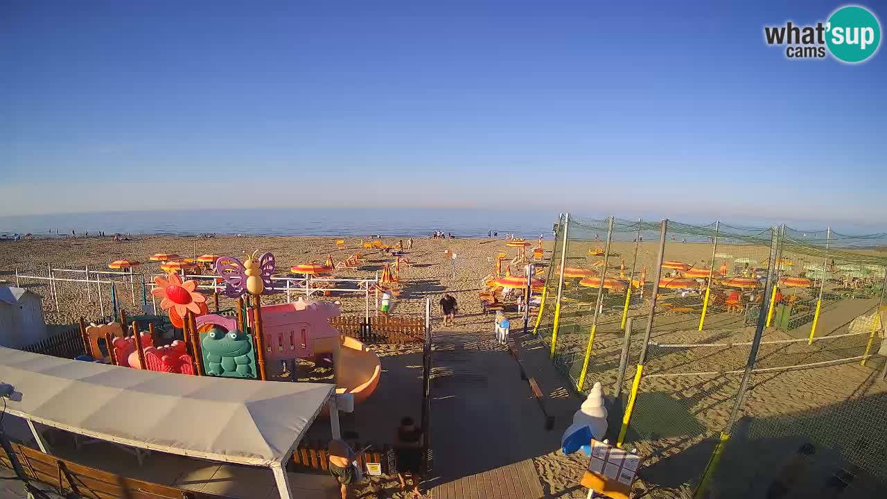 Riccione web kamera – Plaža Zona 3
