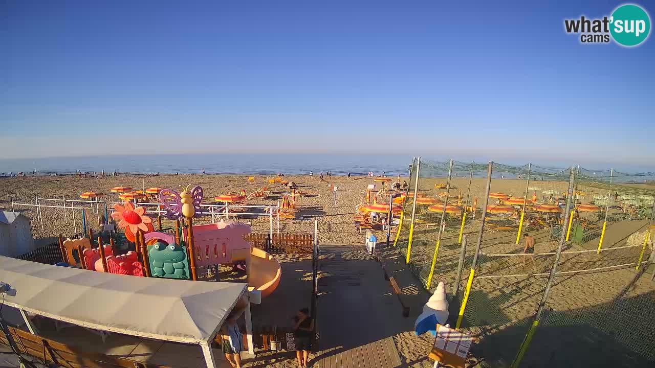 Riccione web kamera – Plaža Zona 3
