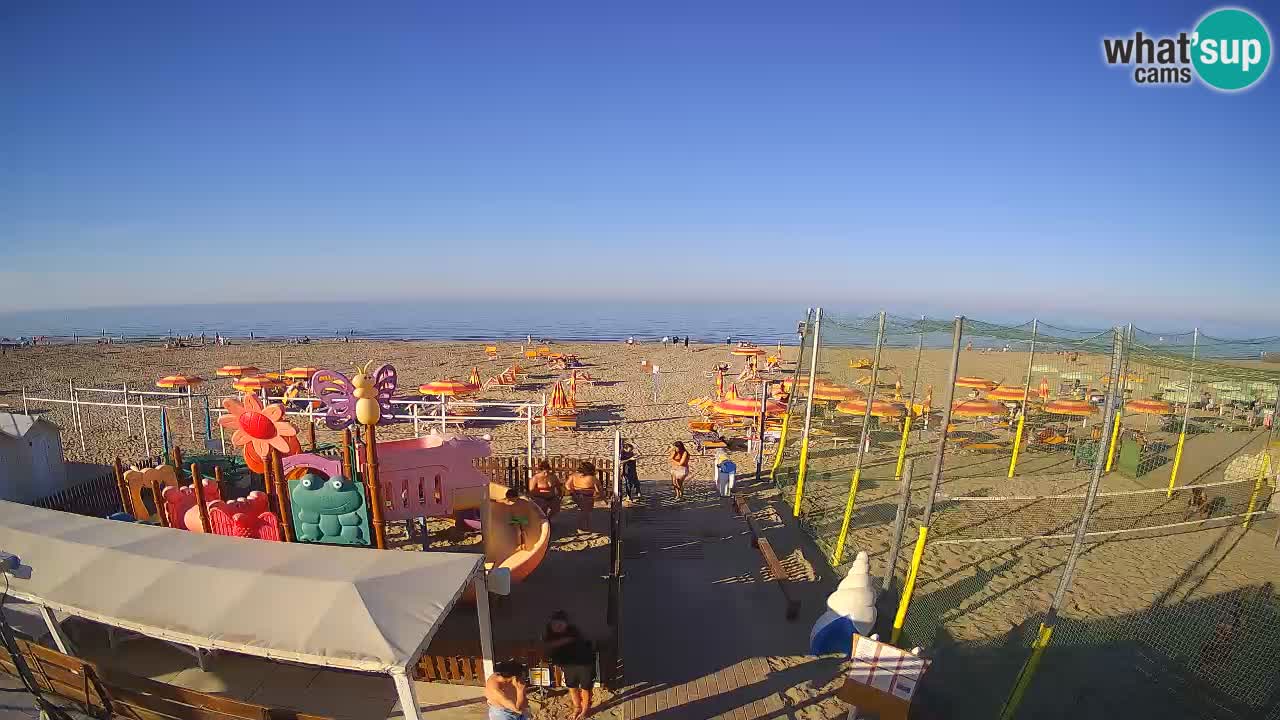 Riccione web kamera – Plaža Zona 3