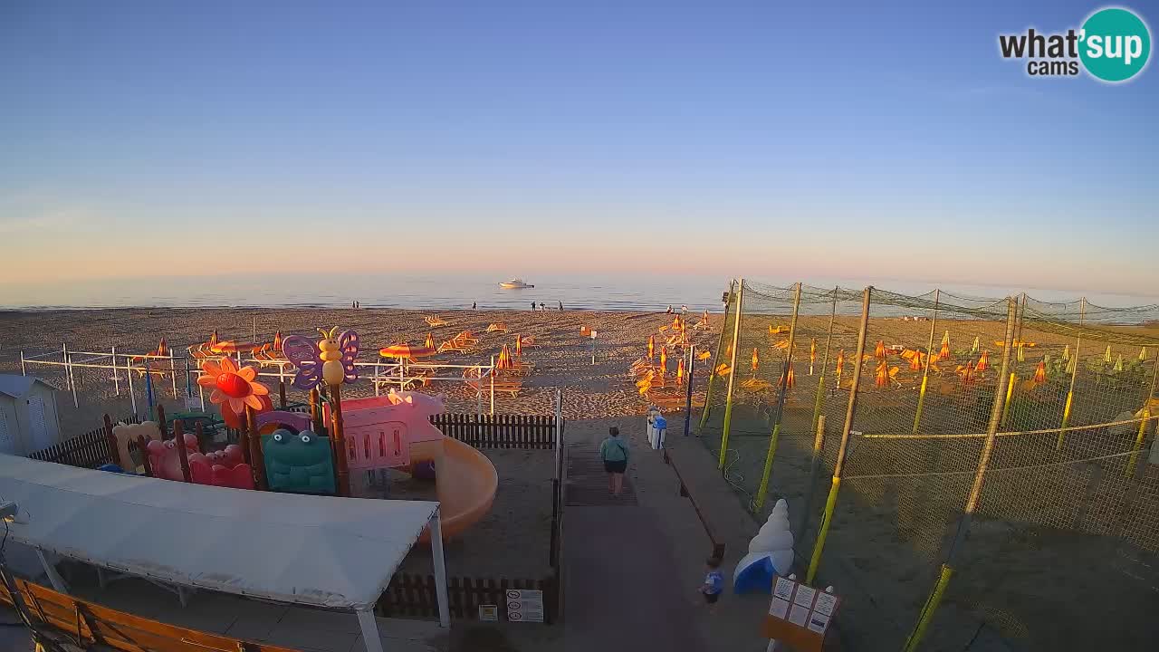 Riccione web kamera – Plaža Zona 3