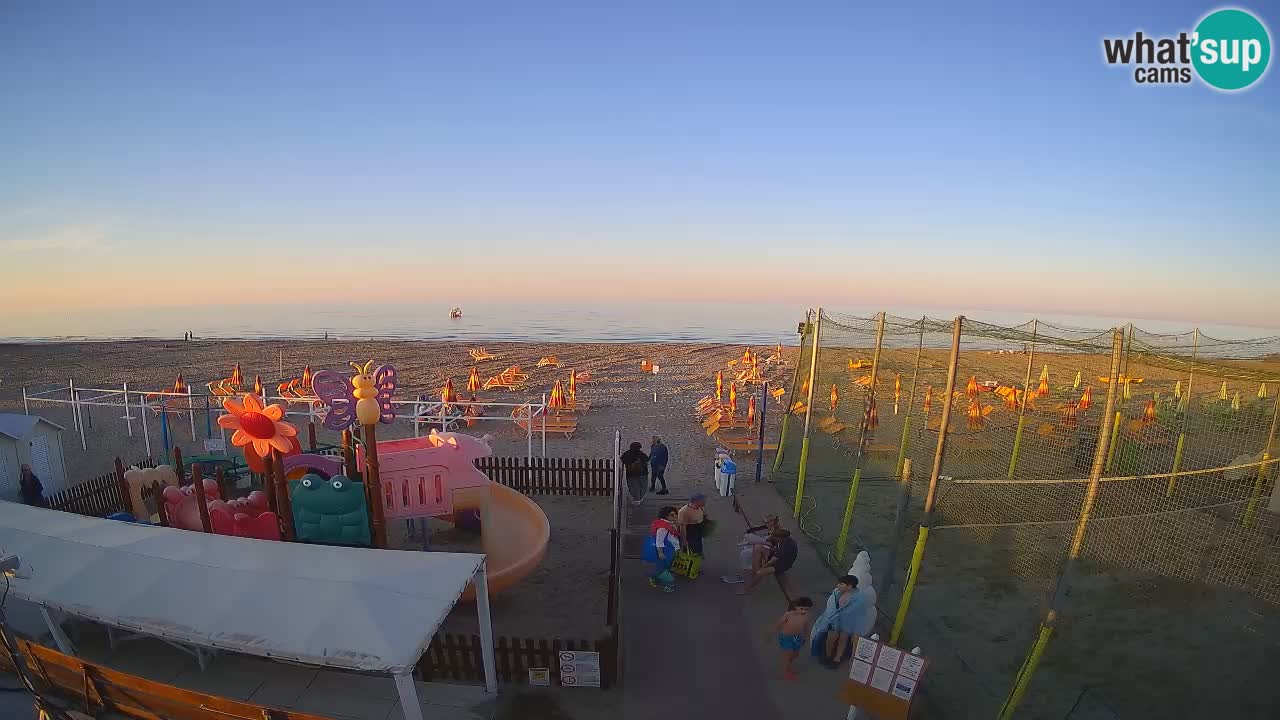 Webcam météo de Riccione – Plage Zona 3