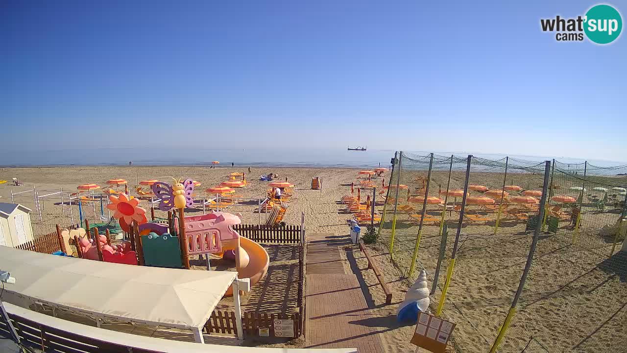 Webcam météo de Riccione – Plage Zona 3