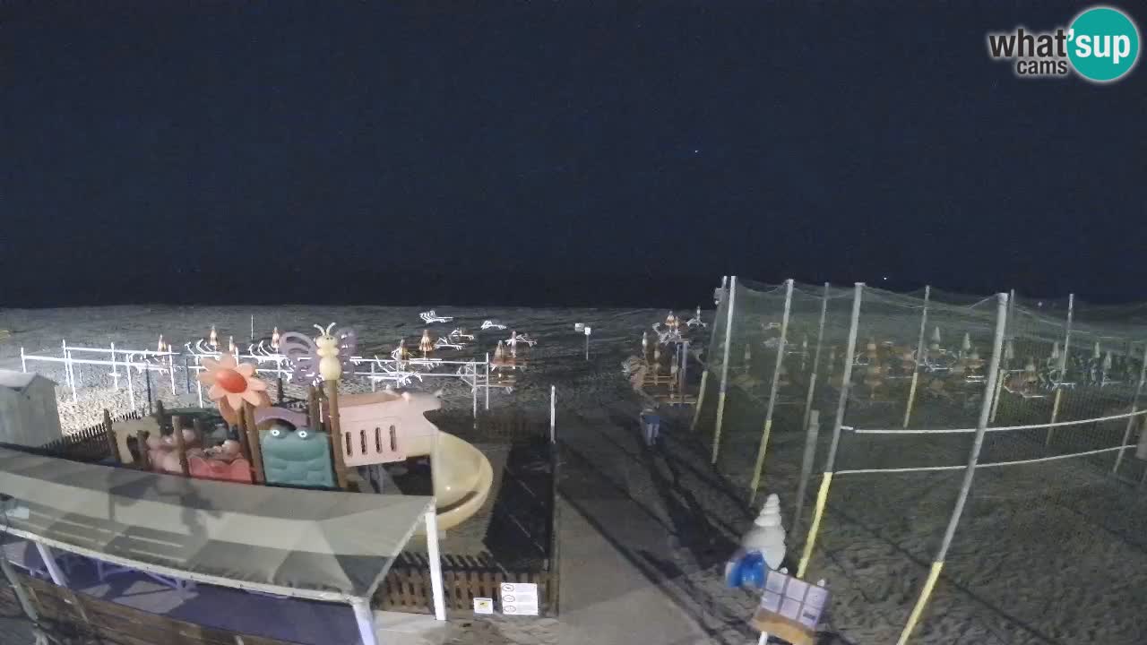 Webcam météo de Riccione – Plage Zona 3