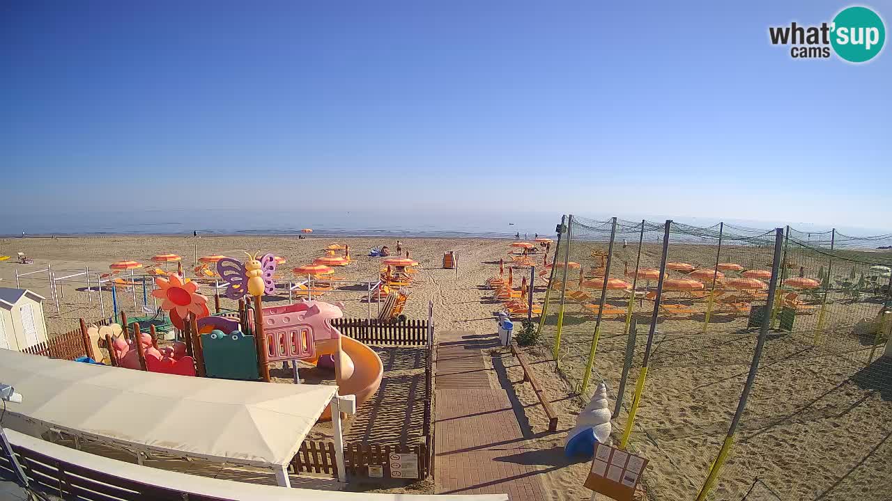 Webcam météo de Riccione – Plage Zona 3