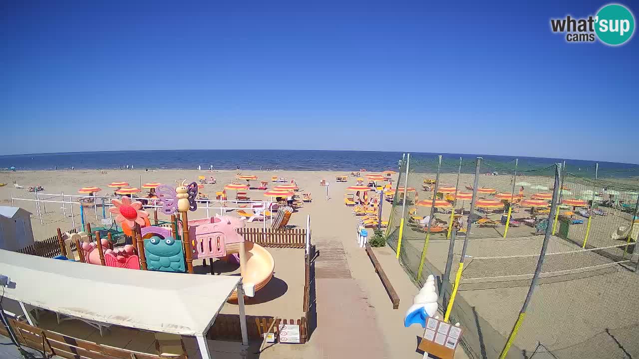 Webcam météo de Riccione – Plage Zona 3