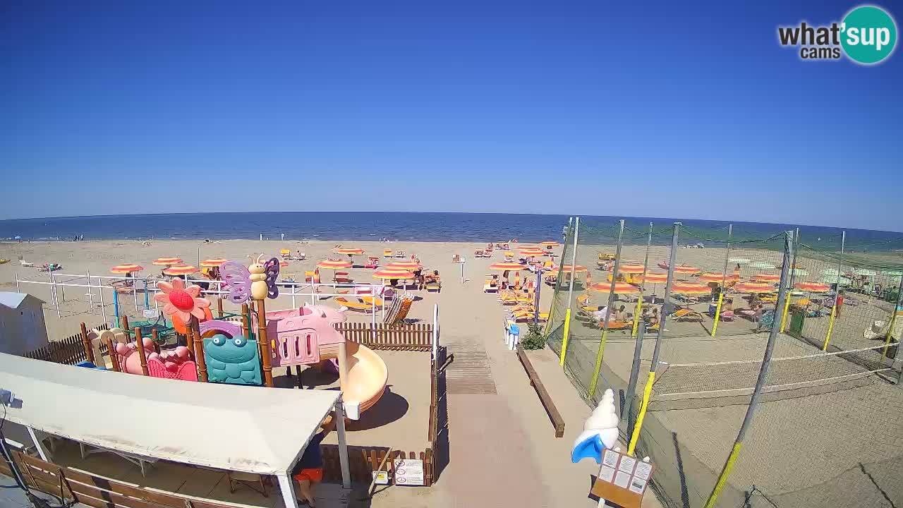 Cámara web de Riccione – Playa Zona 3