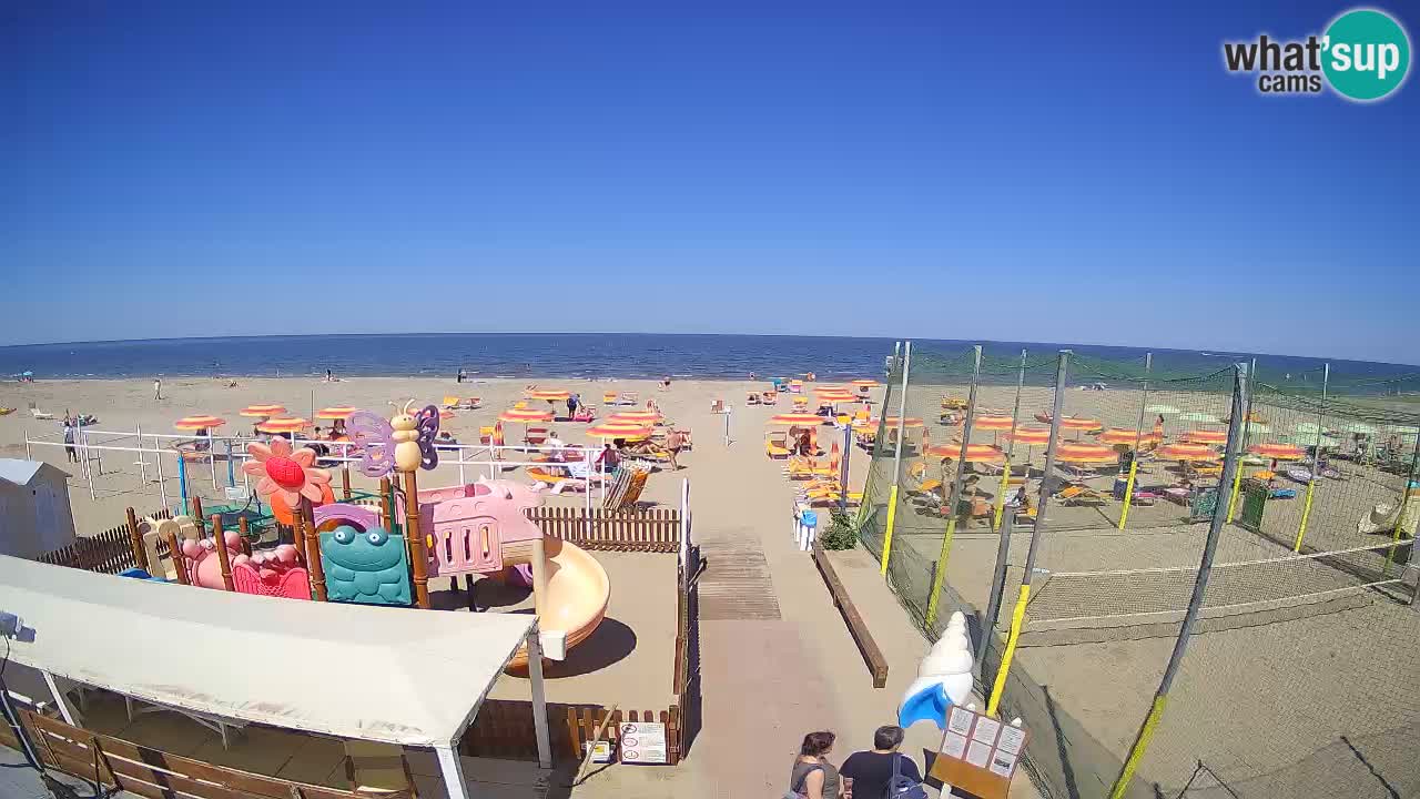 Webcam météo de Riccione – Plage Zona 3