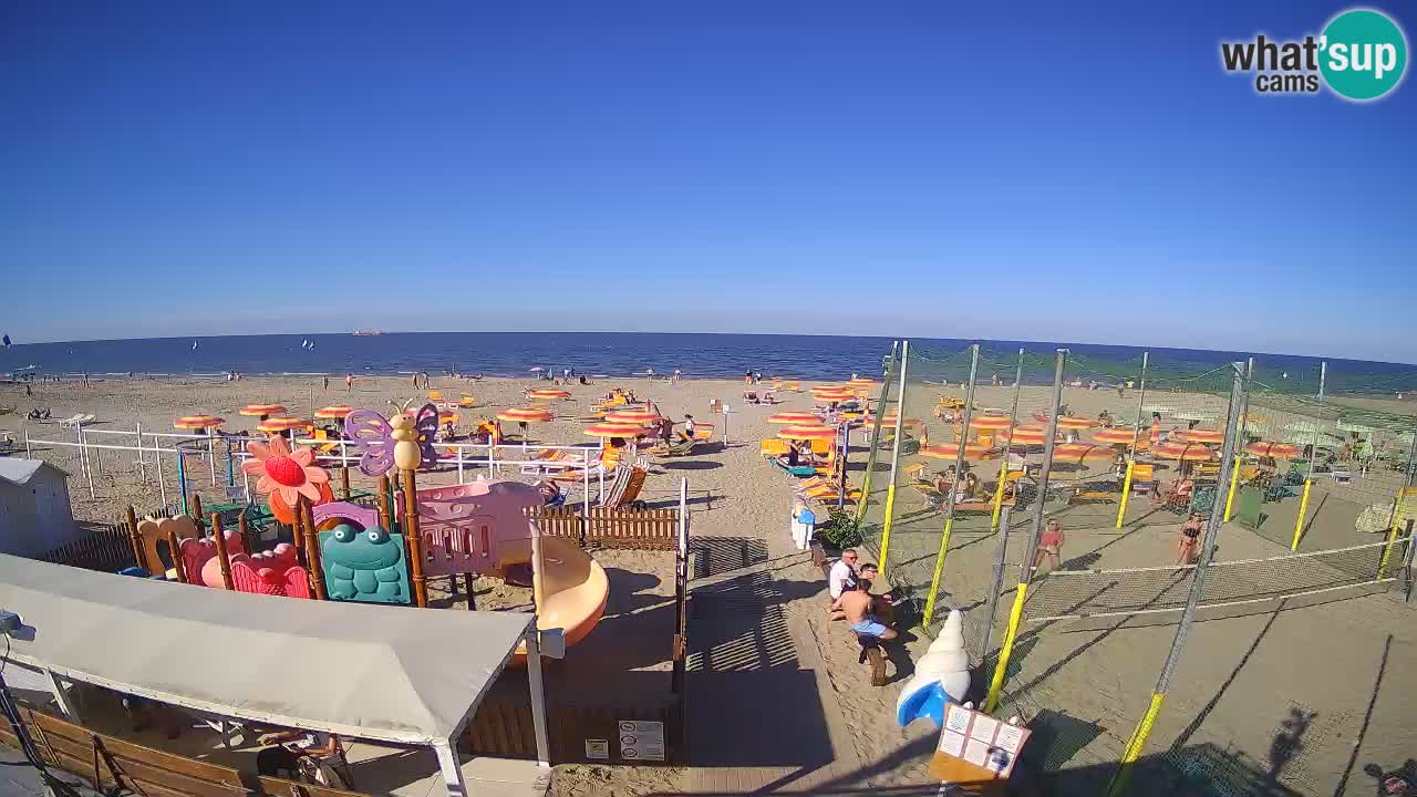 Riccione webcam – Zona 3 Riccione beach