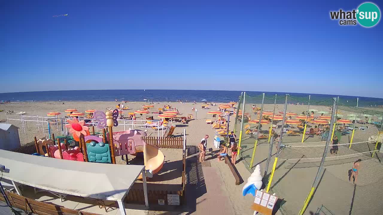 Riccione web kamera – Plaža Zona 3
