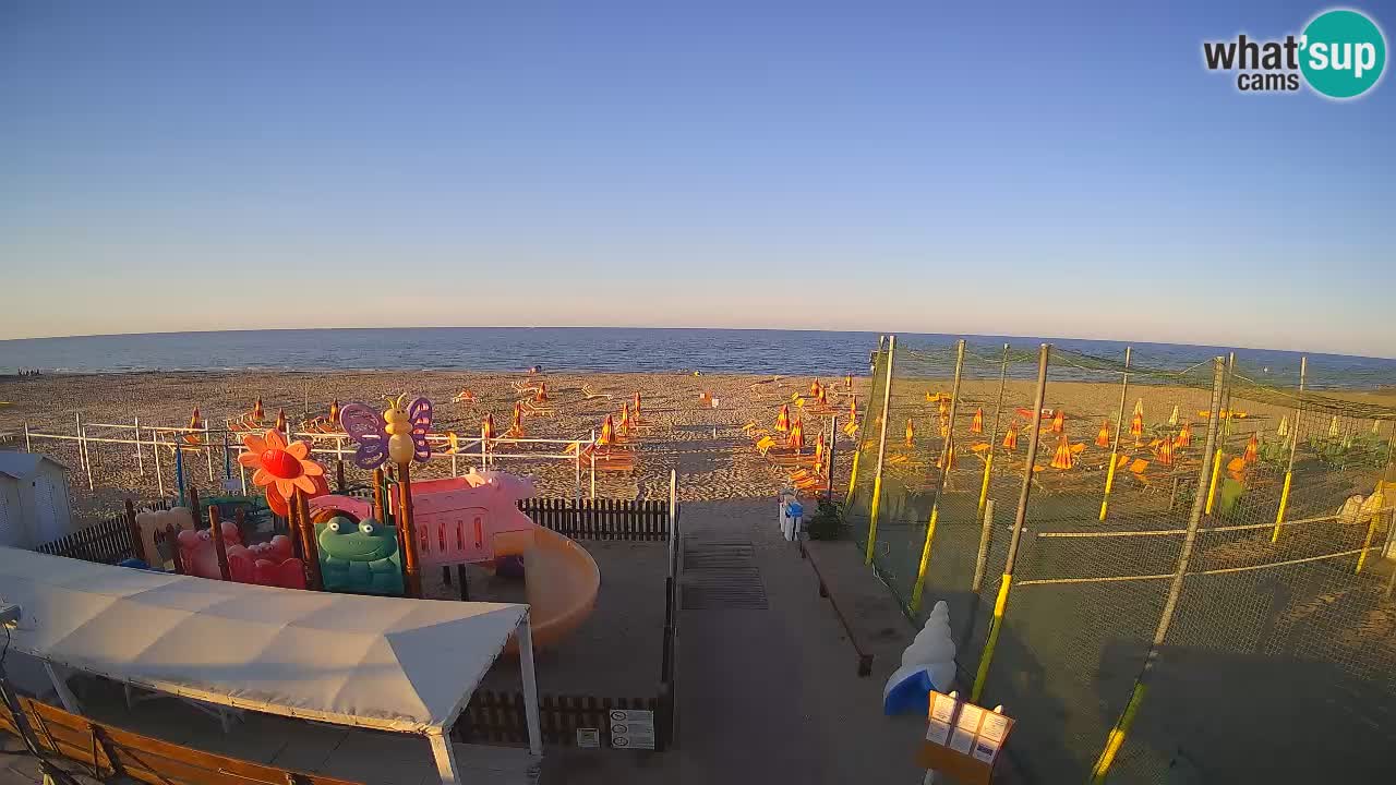 Webcam météo de Riccione – Plage Zona 3