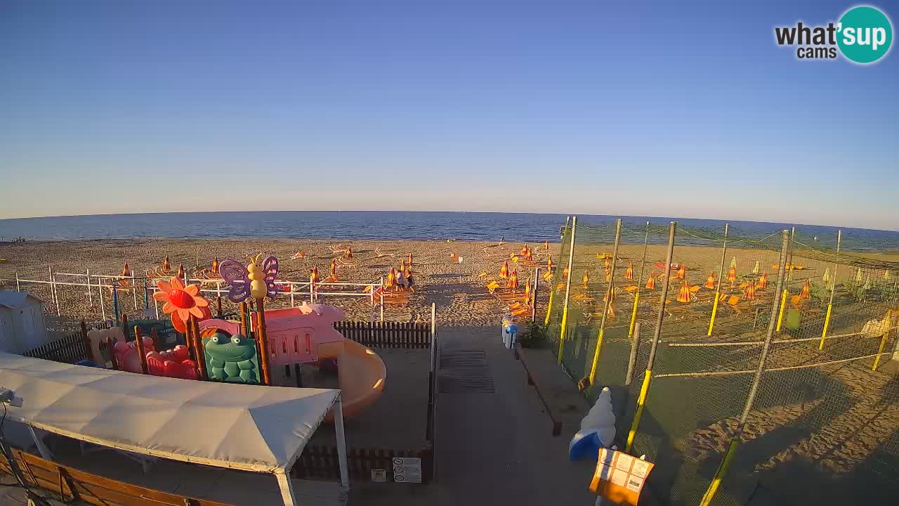 Riccione web kamera – Plaža Zona 3