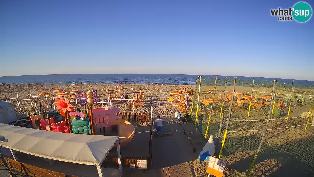 Webcam météo de Riccione – Plage Zona 3