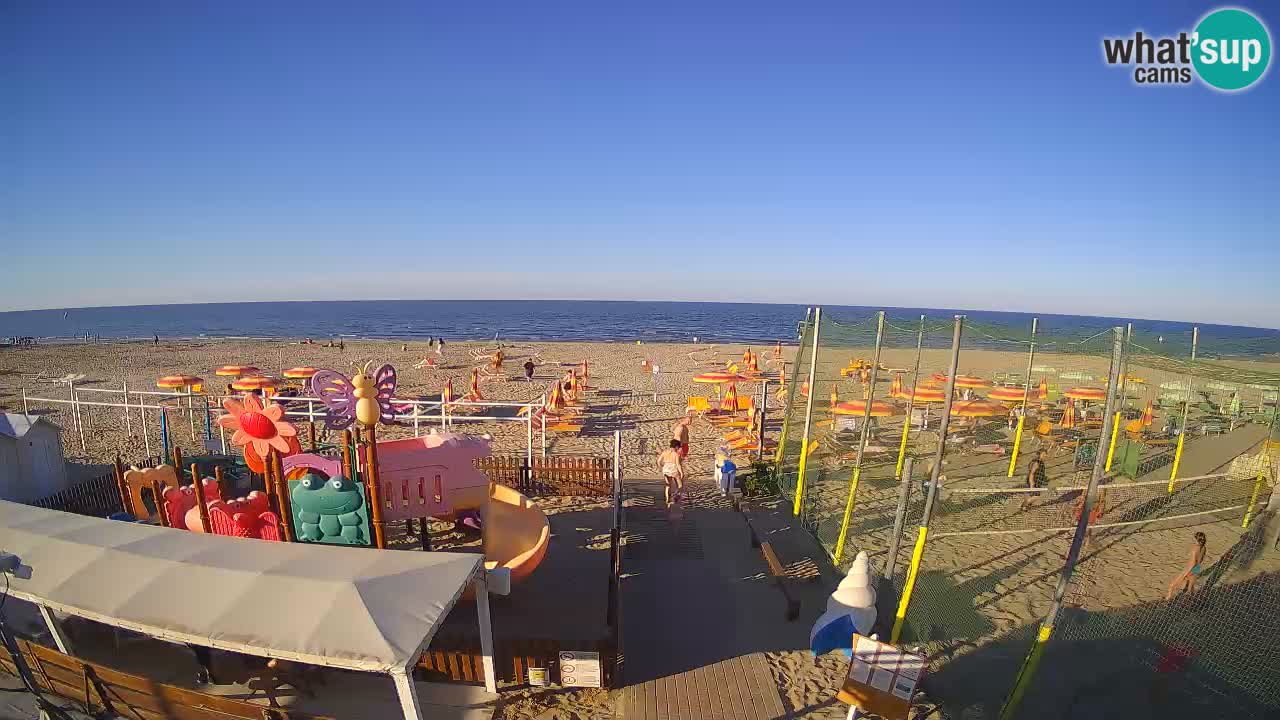 Riccione webcam – Zona 3 Riccione beach
