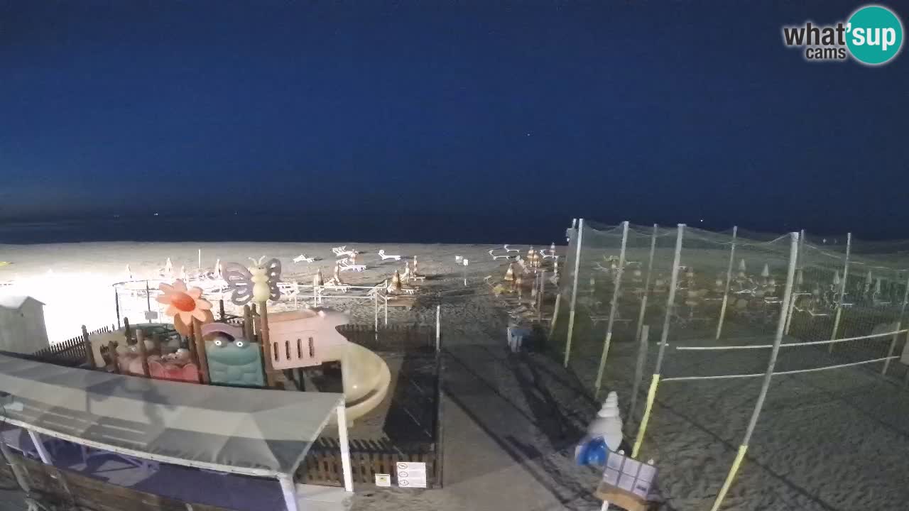 Riccione web kamera – Plaža Zona 3