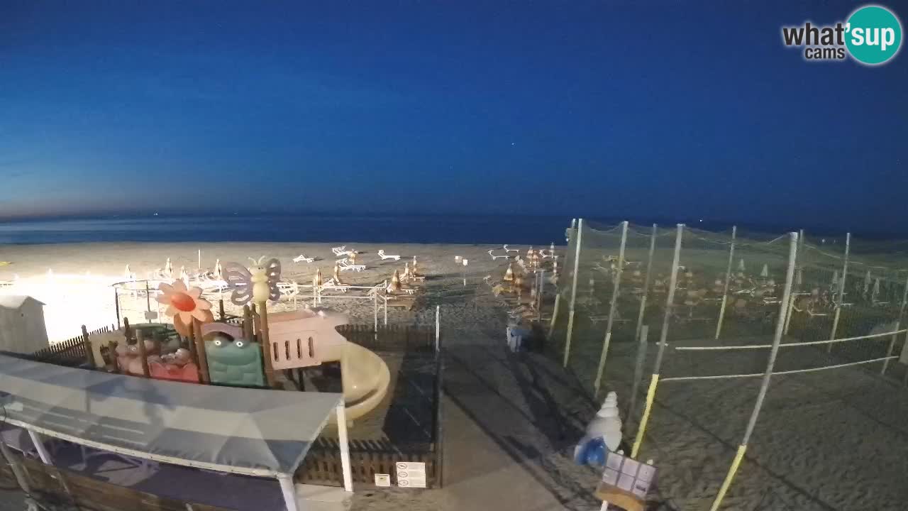 Webcam météo de Riccione – Plage Zona 3