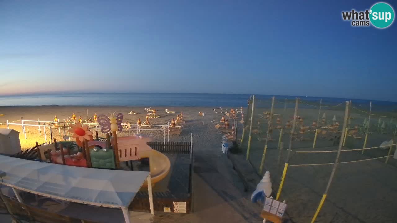 Webcam météo de Riccione – Plage Zona 3