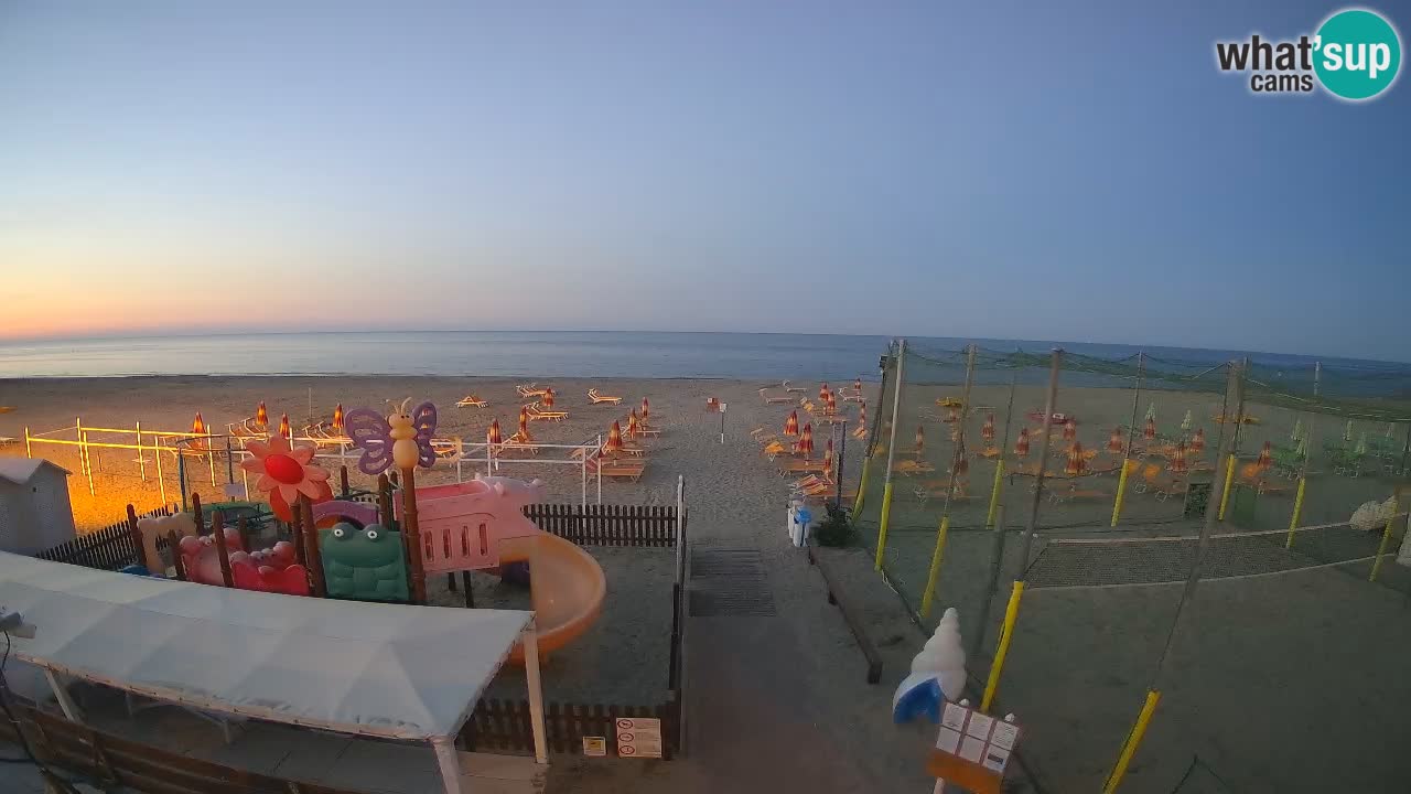 Webcam météo de Riccione – Plage Zona 3