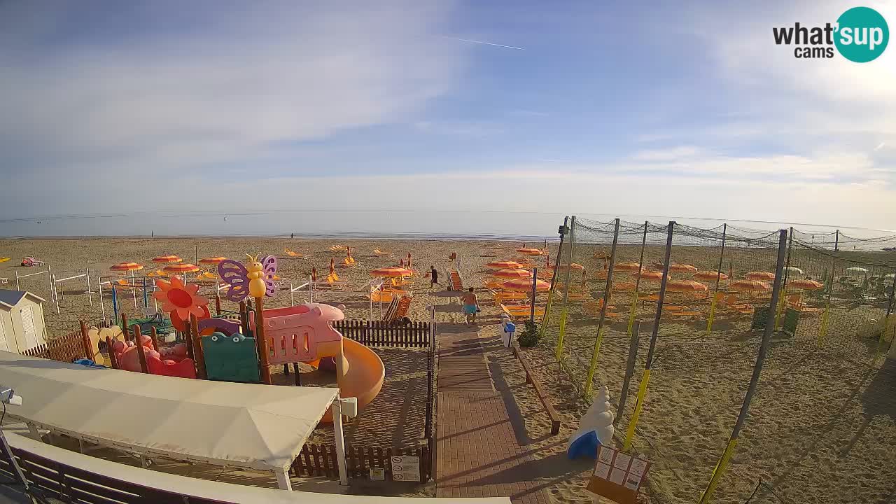 Webcam météo de Riccione – Plage Zona 3